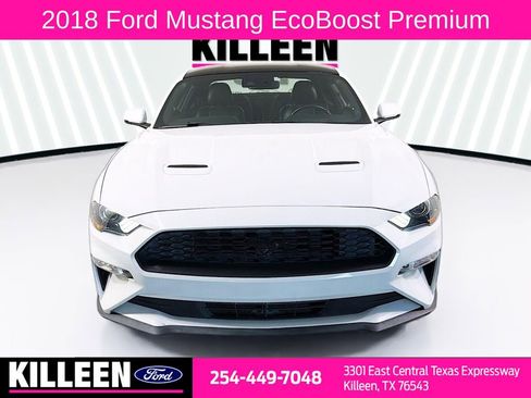 Used 2018 Ford Mustang Premium w/ Equipment Group 201A RWD image 2