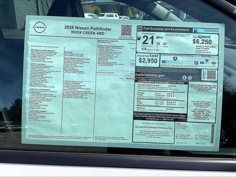 New 2026 Nissan Pathfinder Rock Creek image 15