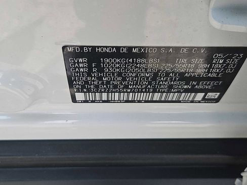 Certified 2024 Honda HR-V Sport image 13
