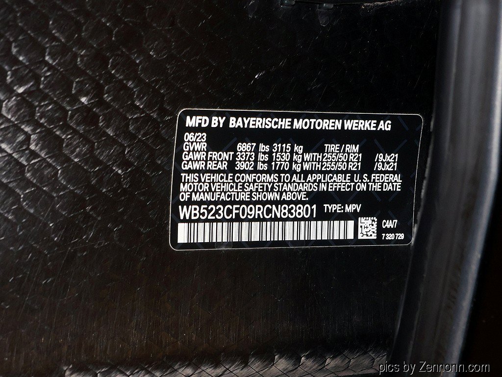Certified 2024 BMW iX xDrive50 w/ Sport Package AWD/4WD image 40