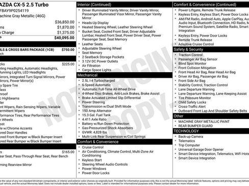 Used 2023 MAZDA CX-5 AWD 2.5 Turbo image 42