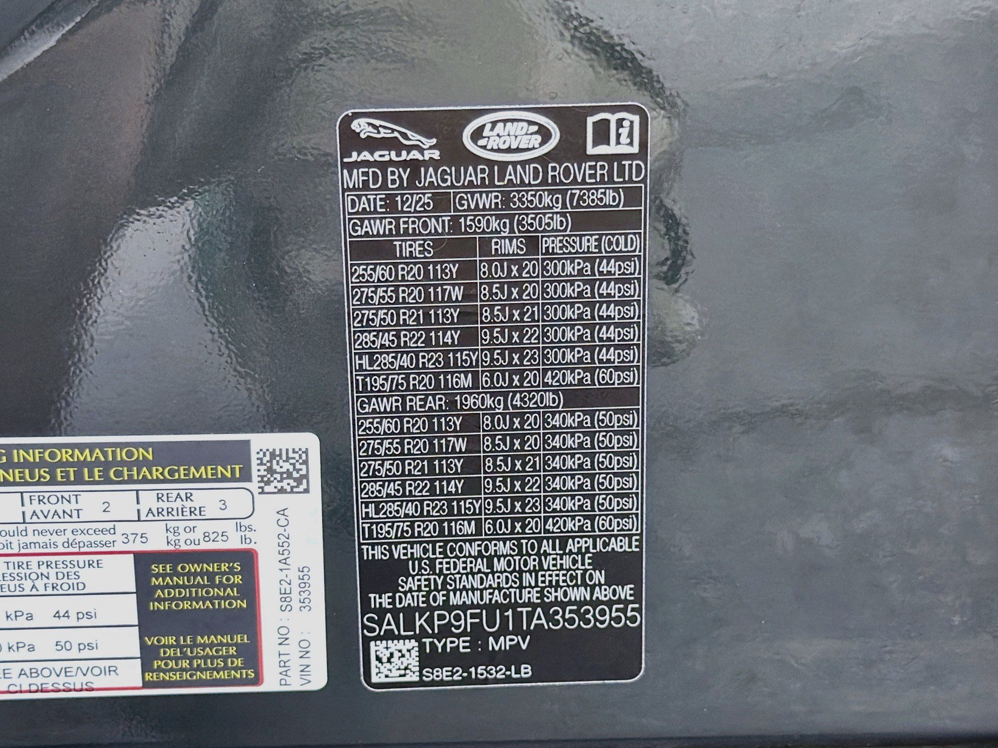 Used 2026 Land Rover Range Rover SE AWD/4WD image 46