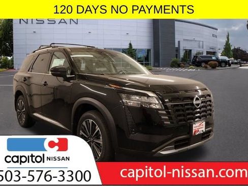 New 2026 Nissan Pathfinder Platinum w/ Cargo Package AWD/4WD image 1