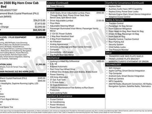 Used 2025 RAM 2500 Big Horn image 31