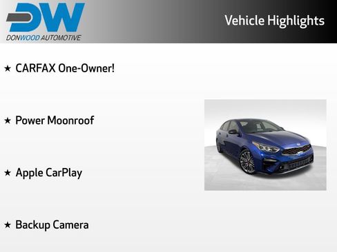 Used 2021 Kia Forte GT FWD image 3