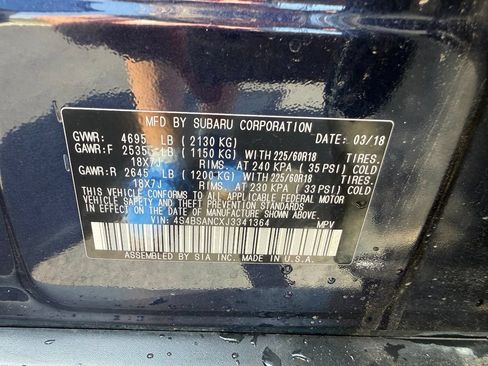 Used 2018 Subaru Outback 2.5i Limited AWD/4WD image 33
