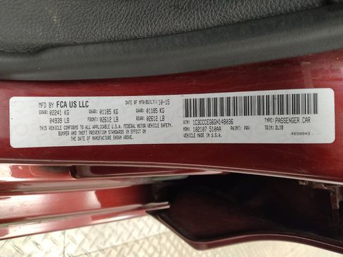 Used 2016 Chrysler 200 C w/ Premium Group AWD/4WD image 33