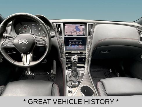 Certified 2022 INFINITI Q50 Red Sport 400 w/ Carbon Fiber Package AWD/4WD image 7