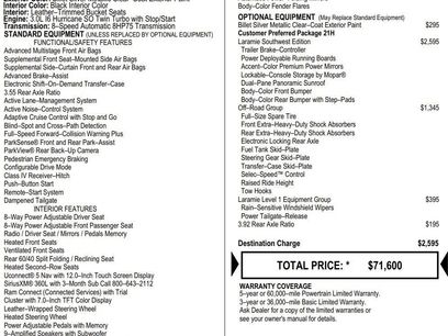 New 2026 RAM 1500 Laramie w/ Laramie Southwest Edition