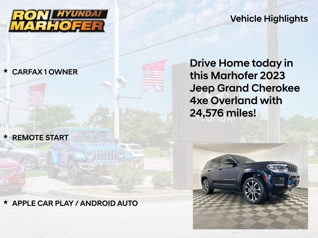 Used 2023 Jeep Grand Cherokee Overland AWD/4WD image 14