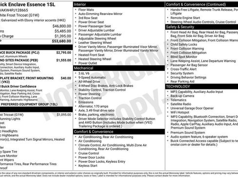 Certified 2023 Buick Enclave Essence w/ Experience Buick Package AWD/4WD image 43