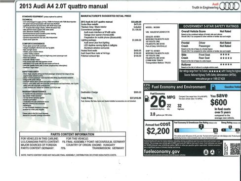 Used 2013 Audi A4 2.0T Premium image 41