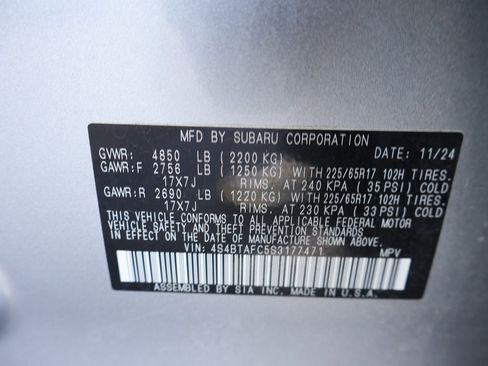 Used 2025 Subaru Outback Premium image 42