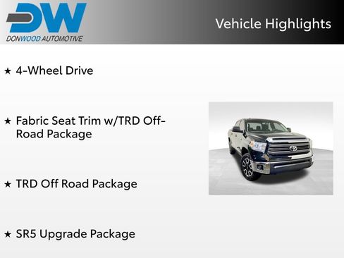 Used 2015 Toyota Tundra SR5 w/ TRD Off Road Package AWD/4WD image 6