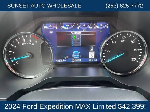 Used 2024 Ford Expedition Max Limited AWD/4WD image 42