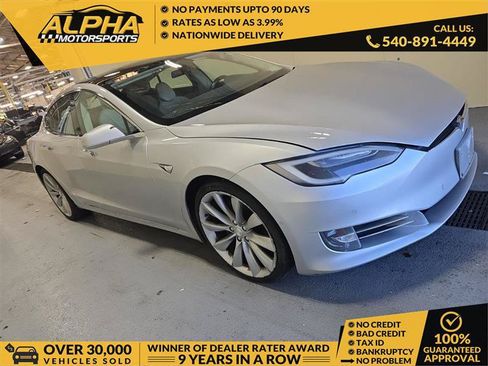 Used 2017 Tesla Model S 90D AWD/4WD image 1