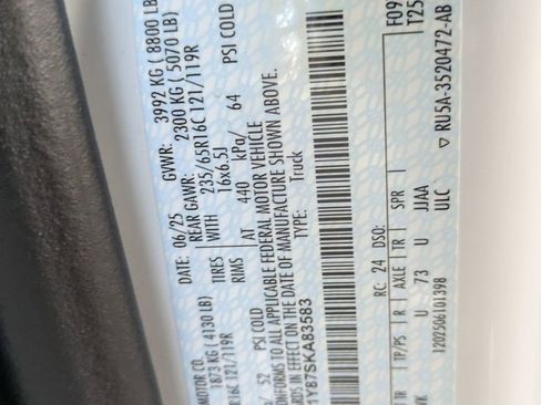 New 2025 Ford Transit 150 Low Roof w/ Load Area Protection Package image 31