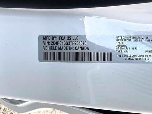 New 2026 Chrysler Pacifica Select image 18