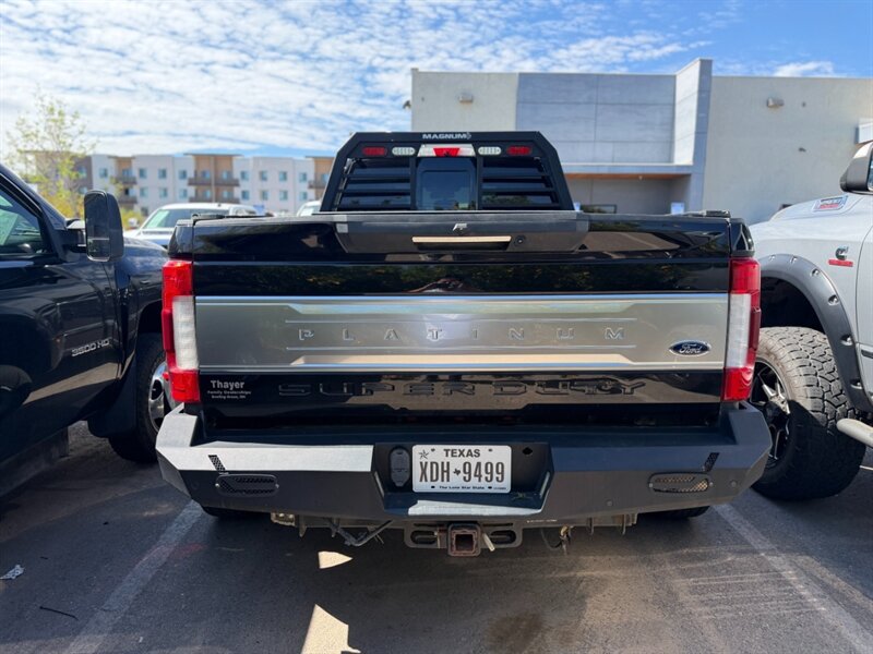 Used 2019 Ford F350 Platinum w/ Platinum Ultimate Package AWD/4WD image 4