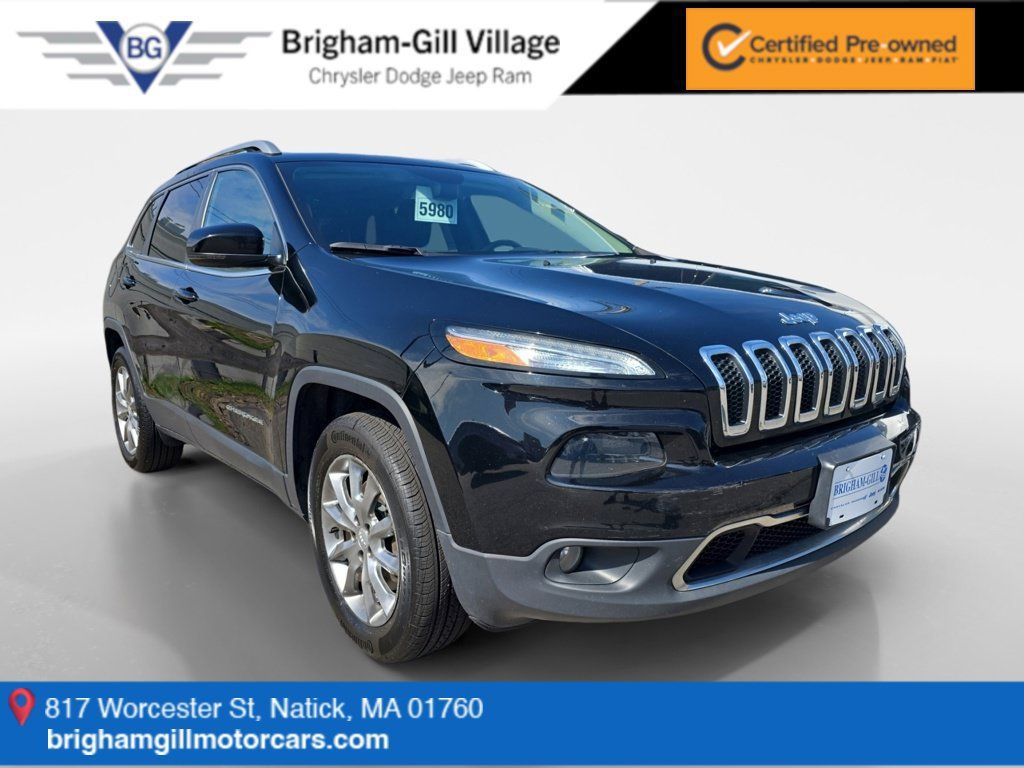 Certified 2018 Jeep Cherokee Limited AWD/4WD image 1