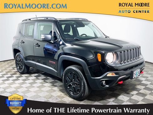 Used 2018 Jeep Renegade Trailhawk w/ UConnect 8.4 Nav Group AWD/4WD image 1