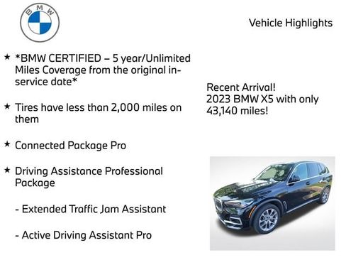 Used 2023 BMW X5 xDrive40i AWD/4WD image 4
