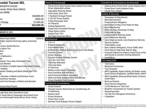 Used 2026 Hyundai Tucson SEL FWD image 17