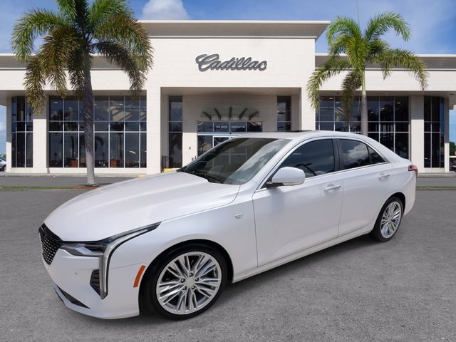 Certified 2024 Cadillac CT4 Premium Luxury w/ Climate Package RWD image 6