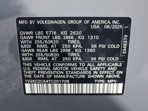 Used 2026 Volkswagen Atlas Cross Sport SE AWD/4WD image 39