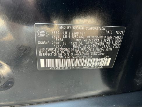 Certified 2024 Subaru Outback Limited AWD/4WD image 25