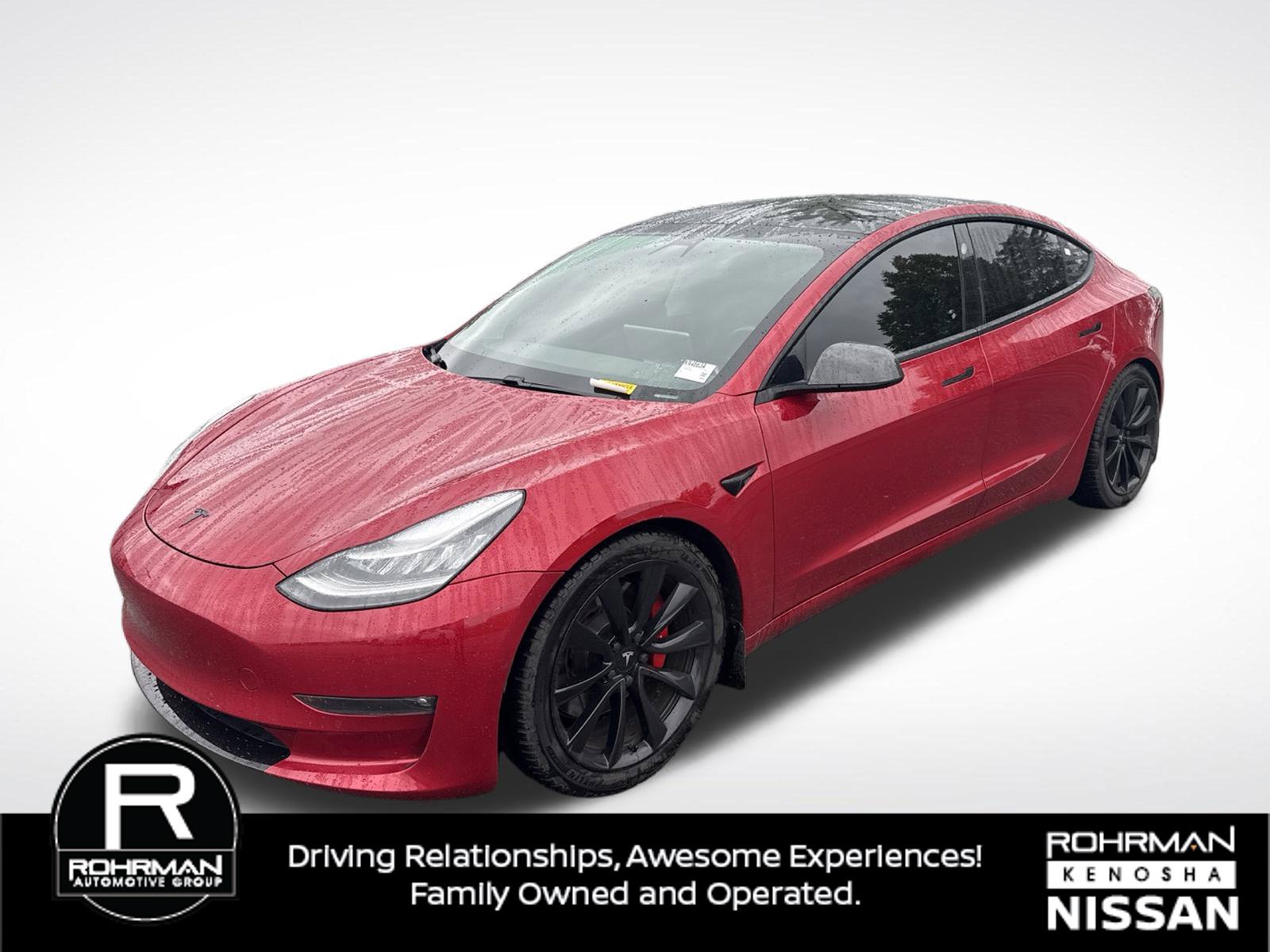 Used 2021 Tesla Model 3 Performance AWD/4WD image 1