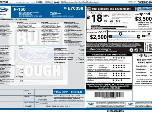 Used 2016 Ford F150 XLT w/ Equipment Group 302A Luxury RWD image 7