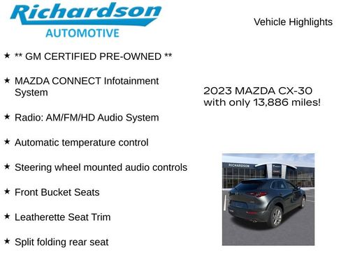 Used 2023 MAZDA CX-30 AWD 2.5 S w/ Select Package image 11