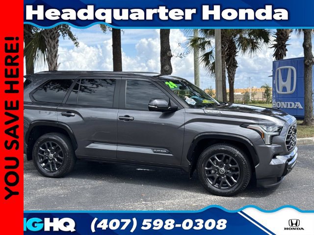 Used 2024 Toyota Sequoia Platinum AWD/4WD image 1