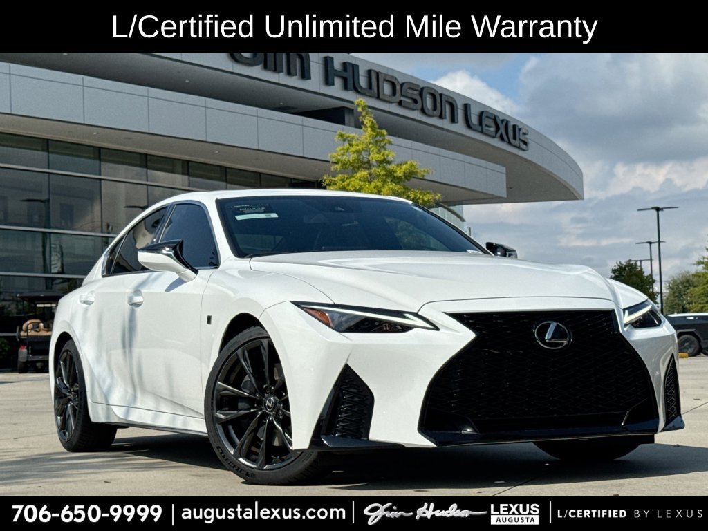 Used 2025 Lexus IS 350 F Sport w/ Accessory Package RWD image 1