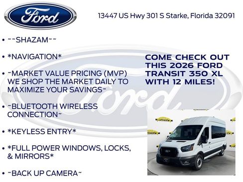 New 2026 Ford Transit 350 XL RWD image 5