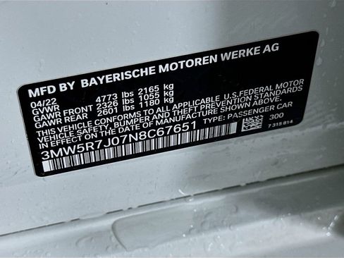 Certified 2022 BMW 330i xDrive Sedan image 32