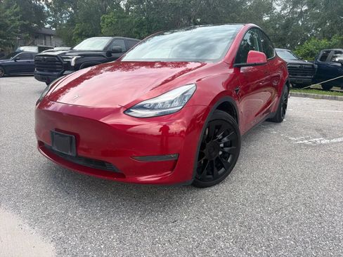 Used 2020 Tesla Model Y Long Range AWD/4WD image 2