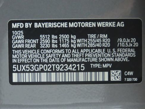 Used 2026 BMW X3 xDrive30i w/ Convenience Package AWD/4WD image 35