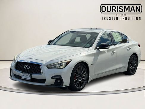 Used 2018 INFINITI Q50 Red Sport 400 w/ Cargo Package (L95) RWD image 5