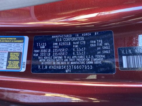 New 2026 Kia Carnival LXS image 45