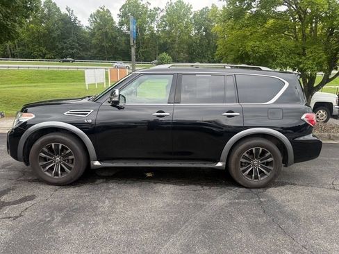 Used 2017 Nissan Armada Platinum w/ Captain Seat Package AWD/4WD image 4
