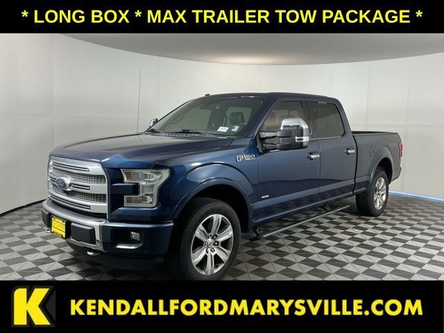 Used 2016 Ford F150 Platinum w/ Equipment Group 701A Luxury AWD/4WD image 1