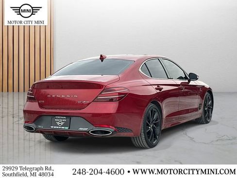 Used 2022 Genesis G70 3.3T w/ Sport Advanced Package image 4