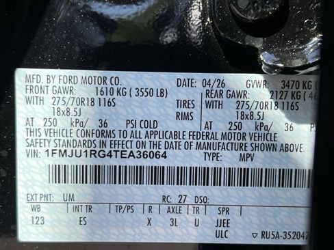 New 2026 Ford Expedition Tremor AWD/4WD image 38