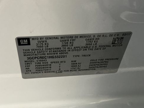 Used 2017 Chevrolet Silverado 1500 LT w/ All Star Edition image 50