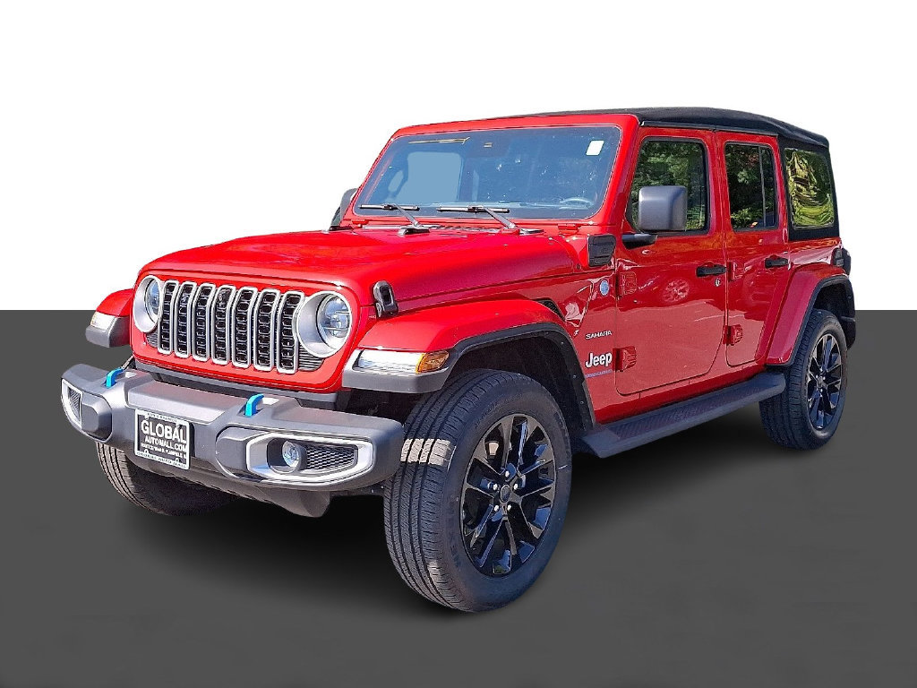 Used 2024 Jeep Wrangler Unlimited Sahara w/ Technology Group AWD/4WD image 3