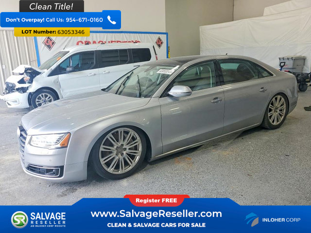 Used 2015 Audi A8 L 4.0T AWD/4WD image 1