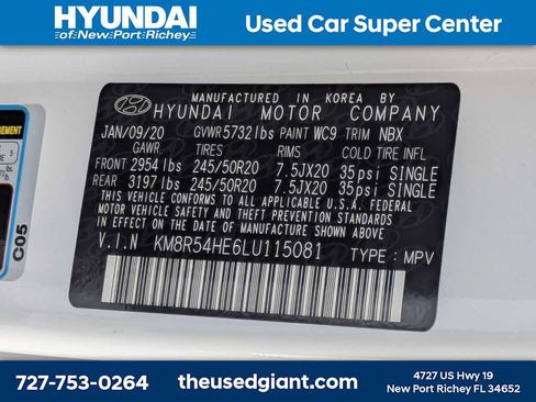 Used 2020 Hyundai Palisade Limited FWD image 48