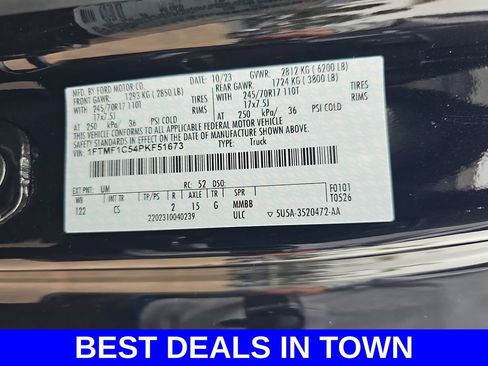 Used 2023 Ford F150 XL w/ XL Chrome Appearance Package RWD image 42